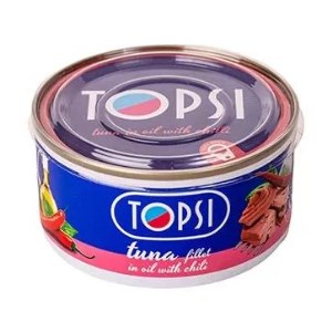 تاپسی تن ماهی 180 گرم چیلی