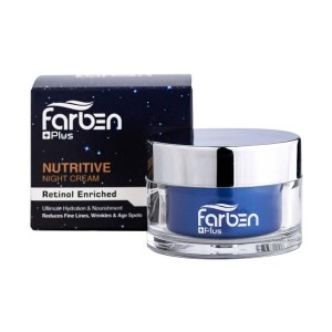 فاربن کرم مغذی و ضد چروک شب50میل فاربن کرم مغذی و ضد چروک شب50میل