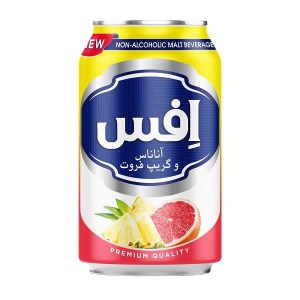 افس ماءالشعیر آنانس گریپ فروت قوطی 330میل