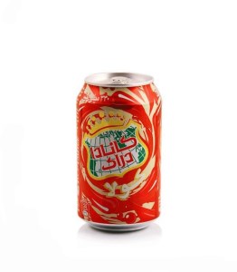 کانادا درای نوشابه قوطی پرتقالی 330م