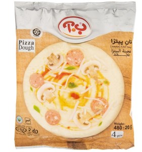 ب آ نان پیتزا4عددی 480گ