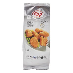 ب.آ ناگت مرغ 70%250 گرم