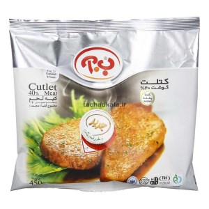 ب.آ کتلت گوشت 40%450 گرم