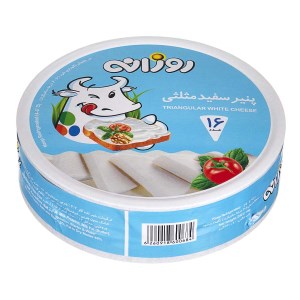 روزانه پنیر سفید مثلثی کم نمک 16ع