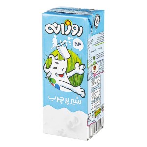 روزانه شیر پاکتی پرچرب 200م