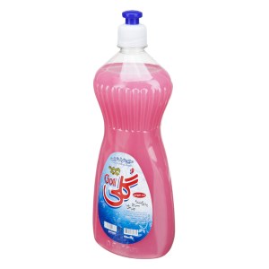 گلی مایع ظرفشویی صورتی1000گ