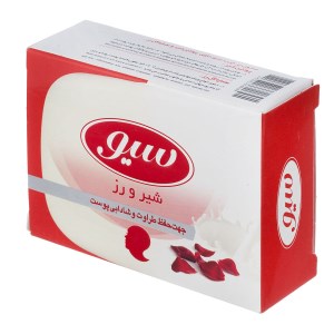 سیو صابون با عصاره ویتامین شیر و گل رز 125گ