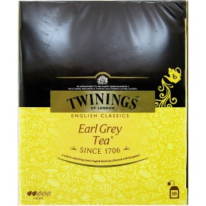 توینینگز چای سیاه کیسه ای ارل گری 50 ع