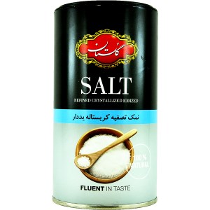 گلستان نمک تصفیه کریستاله ید دار 500 گ