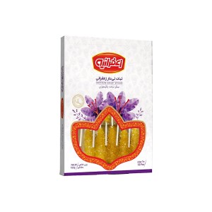 زعفرانیه نبات نی دار زعفرانی 10عددی