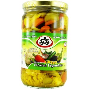 ترشی مخلوط 640 گرم یک ویک