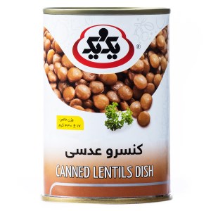 یک و یک کنسرو عدسی 430 گرم