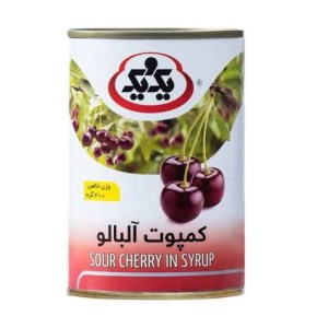 کمپوت آلبالو 410گ یک و یک کمپوت آلبالو 410گ یک و یک