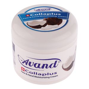 آوند کرم دست و صورت حاوی کلاژن رایحه نارگیل 200 گرم