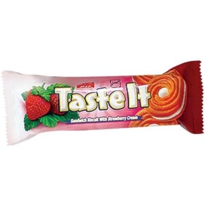 شیرین عسل تیست ایت بیسکویت کرمدار توت فرنگی 45 گ