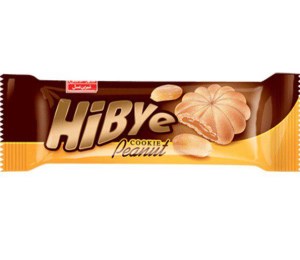 شیرین عسل های بای با مغزی بادام زمینی100گ