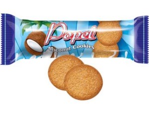 شیرین عسل بیسکوییت نارگیل شکری(پاپل) 80گ
