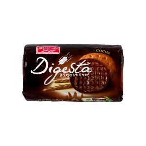 شیرین عسل بیسکوییت دایجستا گندم با روکش شکلاتی