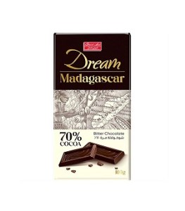 شیرین عسل دریم ماداگاسکار 70% تلخ 100گ