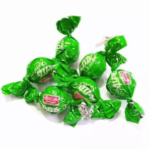 شیرین عسل شکلات توپی شیری پسته ای فله