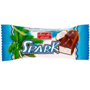 شیرین عسل شیرینی نارگیلی شکلات اسپارک 18 گ