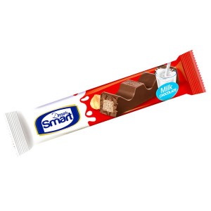 شیرین عسل شکلات شیری مغزدار فندقی دریم اسمارت 18 گ