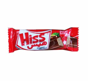 شیرین عسل هیس قرمز فندقی 21 گ