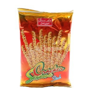 کراکر چوب کنجدی شیرین عسل