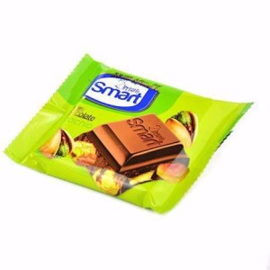 شیرین عسل شکلات شیری پسته ای دریم اسمارت