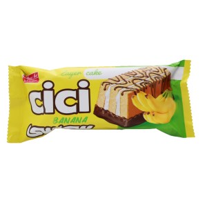 شیرین عسل کیک سه لایه موز روکشدار سی سی 40گ