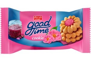 شیرین عسل گودتایم شیرینی آردی با ژله گل سرخ 40 گرم