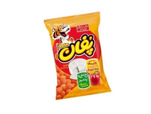 شیرین عسل پفان اسنک پنیری توپی60گ