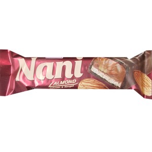 شیرین عسل نانی شکلات مغزدار با خلال بادام 40گ