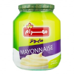 سس مایونز 970 گرم شیشه مهرام