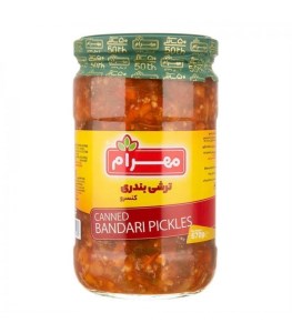 مهرام ترشی بندری 650گ