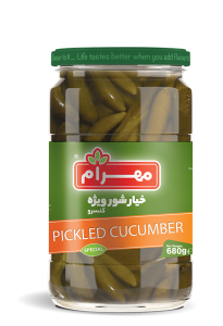 خیار شور ویژه 680 گرم مهرام
