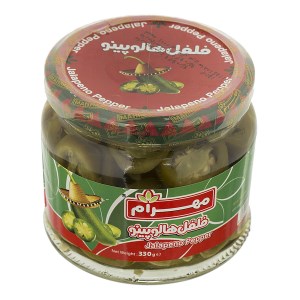 مهرام ترشی فلفل هالوپینو 330گ*