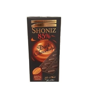 شونیز شکلات تلخ تبلت 85%