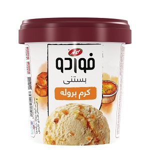 بستنی کرم بروله 280 گرم فوردو کاله