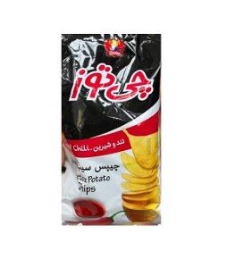 چیپس تند و شیرین 60 گرم چی توز