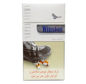 ونستون سیگار الترا لایت باریک