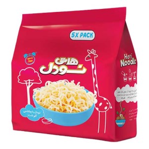 هاتی نودل با چاشنی گوشت 5 عددی (کودک )