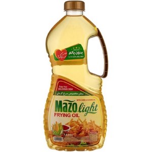 مازولایت روغن سرخ کردنی شفاف کنجدو ذرت 1.8ل