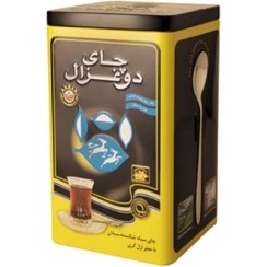 دوغزال چای شکسته عطری قوطی فلزی 400گ