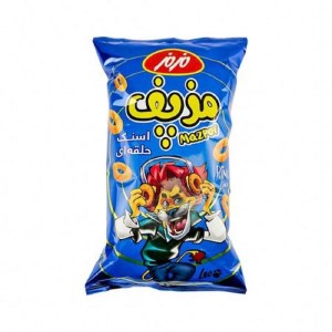 اسنک حلقه ای پنیری 85گرم مزمز