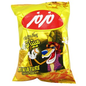 مزمز اسنک مینیاتوری پنیری 60گ