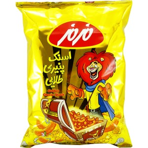 مزمز اسنک پنیری طلایی خانواده160گ