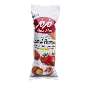 مزمز بادام زمینی روکشدار کچاپ 40 گ