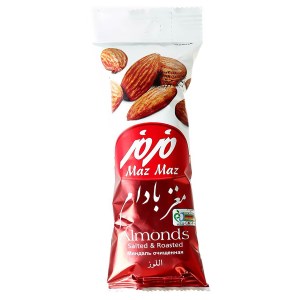 مزمز بادام درختی نمکی 37گ