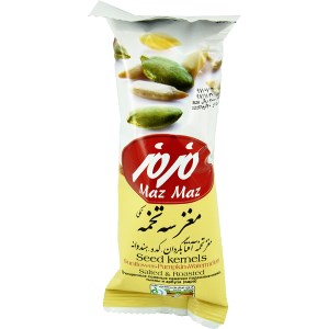 مغز سه تخمه نمکی 35 گرم مزمز